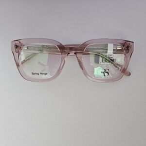 NWT Stylish Pink Square Glasses By RESPEC